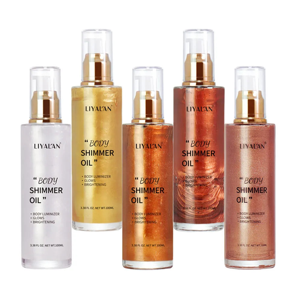 Body Gloss Oil Facial Repair Liquid Highlight Oil - Bellarte Enchanté Body Gloss Oil Facial Repair Liquid Highlight Oil