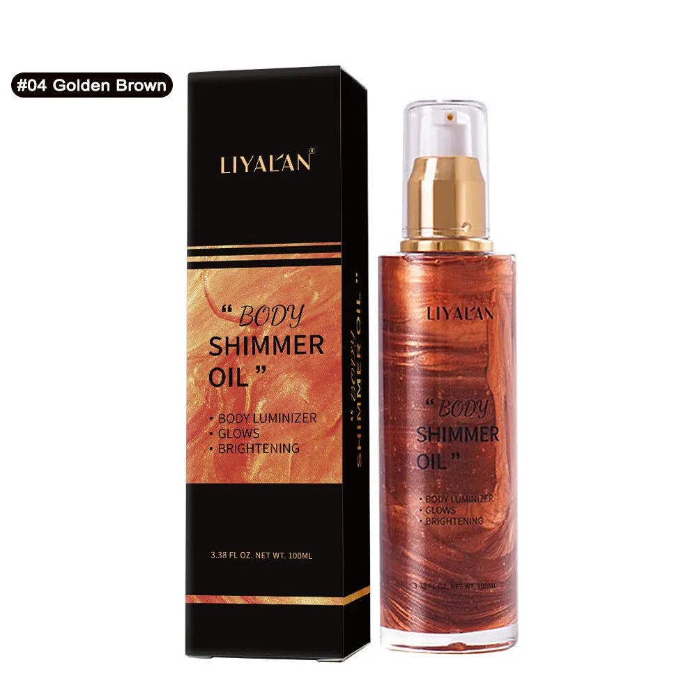 Body Gloss Oil Facial Repair Liquid Highlight Oil - Bellarte Enchanté Body Gloss Oil Facial Repair Liquid Highlight Oil