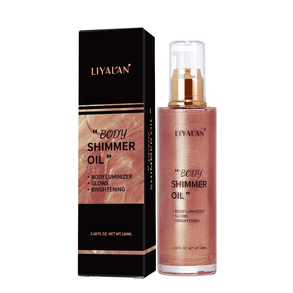 Body Gloss Oil Facial Repair Liquid Highlight Oil - Bellarte Enchanté Body Gloss Oil Facial Repair Liquid Highlight Oil