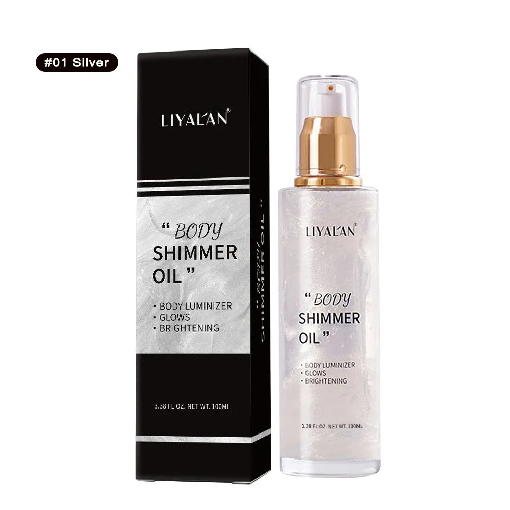 Body Gloss Oil Facial Repair Liquid Highlight Oil - Bellarte Enchanté Body Gloss Oil Facial Repair Liquid Highlight Oil