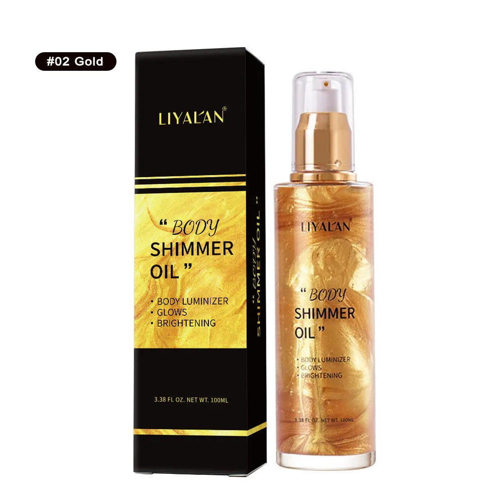 Body Gloss Oil Facial Repair Liquid Highlight Oil - Bellarte Enchanté Body Gloss Oil Facial Repair Liquid Highlight Oil