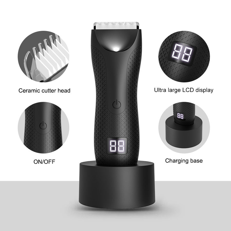 Body Hair Trimmer Hair Clipper Electric Whole Body Waterproof - Bellarte Enchanté Body Hair Trimmer Hair Clipper Electric Whole Body Waterproof