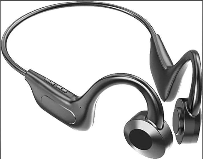 Bone Conduction Headphones Waterproof Open Ear Wireless Earbuds Bluetooth Long Playtime Sports Headset With Mic Sweatproof Premium Sound Air Conduction Earphones For Running Sports Swimming - Bellarte Enchanté Bone Conduction Headphones Waterproof Open Ear Wireless Earbuds Bluetooth Long Playtime Sports Headset With Mic Sweatproof Premium Sound Air Conduction Earphones For Running Sports Swimming