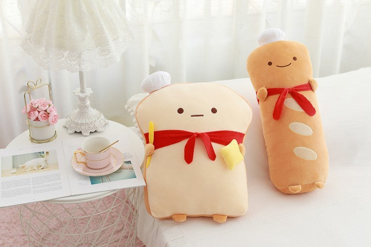 Bread Doll Long Strip Pillow Sofa Seat Backrest Girl Buwa - Bellarte Enchanté Bread Doll Long Strip Pillow Sofa Seat Backrest Girl Buwa