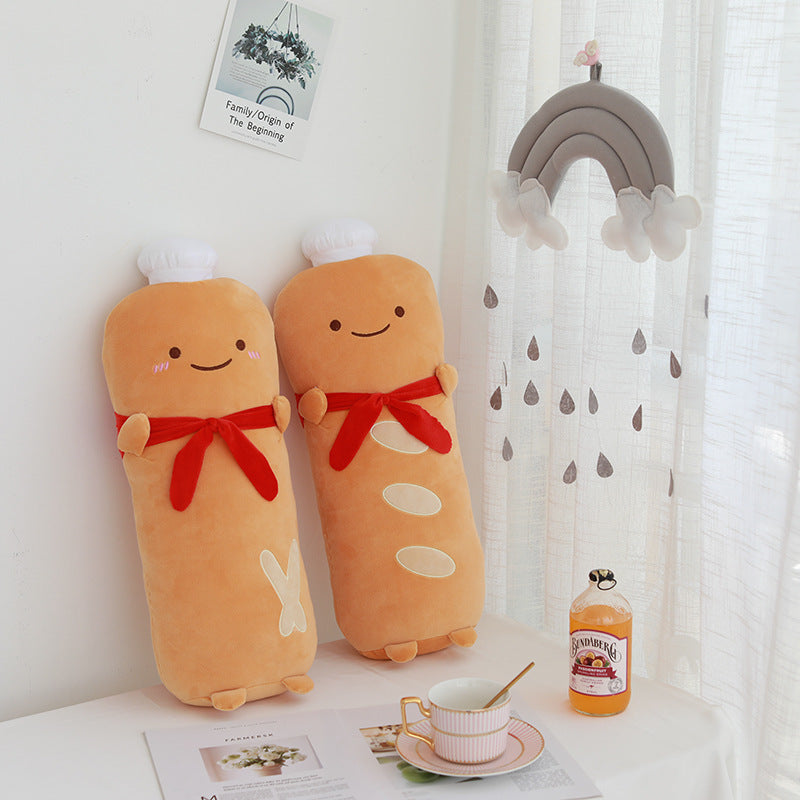 Bread Doll Long Strip Pillow Sofa Seat Backrest Girl Buwa - Bellarte Enchanté Bread Doll Long Strip Pillow Sofa Seat Backrest Girl Buwa
