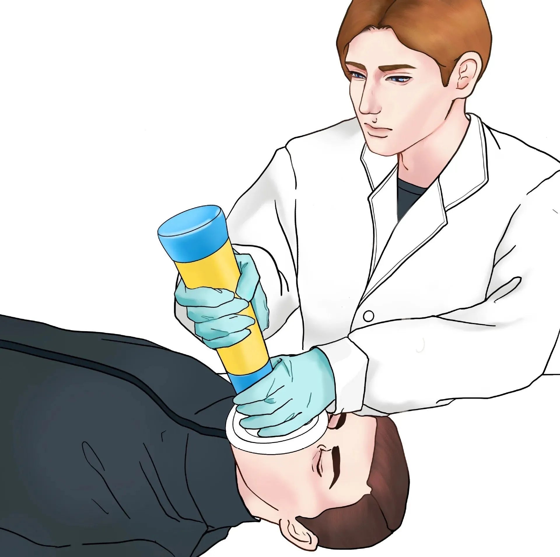 Breathing Trainer Suffocating Emergency Rescue Mask Artificial Cardiopulmonary Device - Bellarte Enchanté Breathing Trainer Suffocating Emergency Rescue Mask Artificial Cardiopulmonary Device