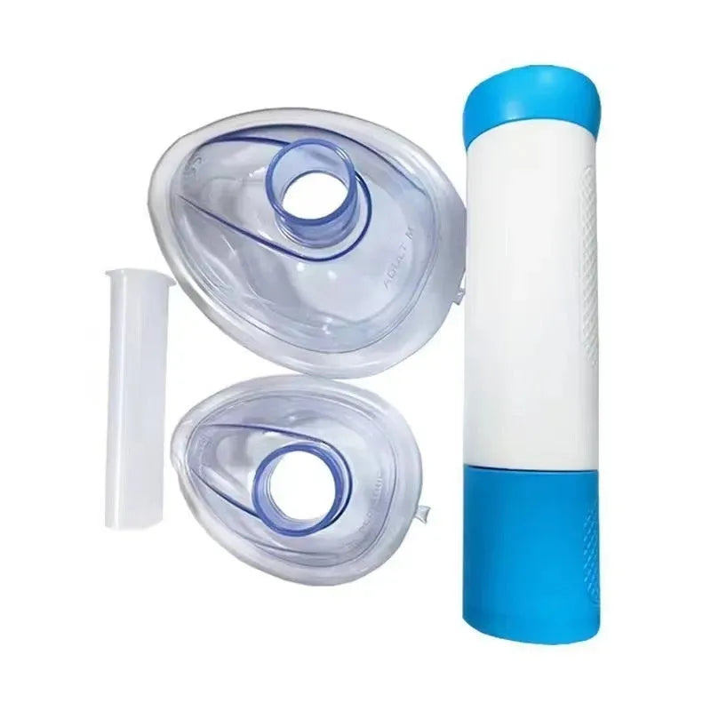 Breathing Trainer Suffocating Emergency Rescue Mask Artificial Cardiopulmonary Device - Bellarte Enchanté Breathing Trainer Suffocating Emergency Rescue Mask Artificial Cardiopulmonary Device