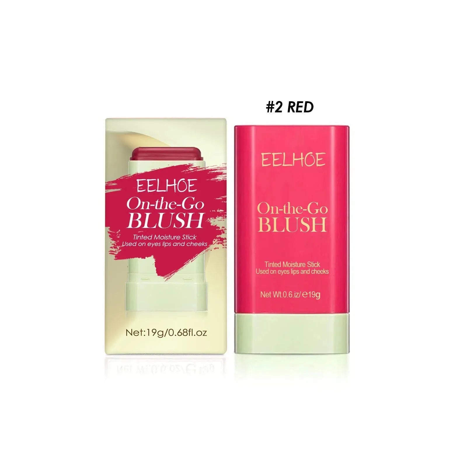 Brightening And Repairing Three-dimensional Highlight Delicate Waterproof Multifunctional Blush Stick - Bellarte Enchanté Brightening And Repairing Three-dimensional Highlight Delicate Waterproof Multifunctional Blush Stick