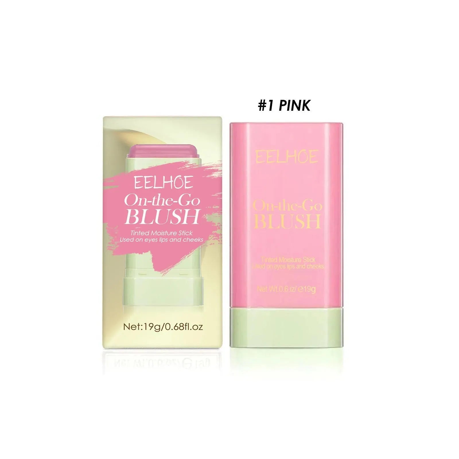 Brightening And Repairing Three-dimensional Highlight Delicate Waterproof Multifunctional Blush Stick - Bellarte Enchanté Brightening And Repairing Three-dimensional Highlight Delicate Waterproof Multifunctional Blush Stick