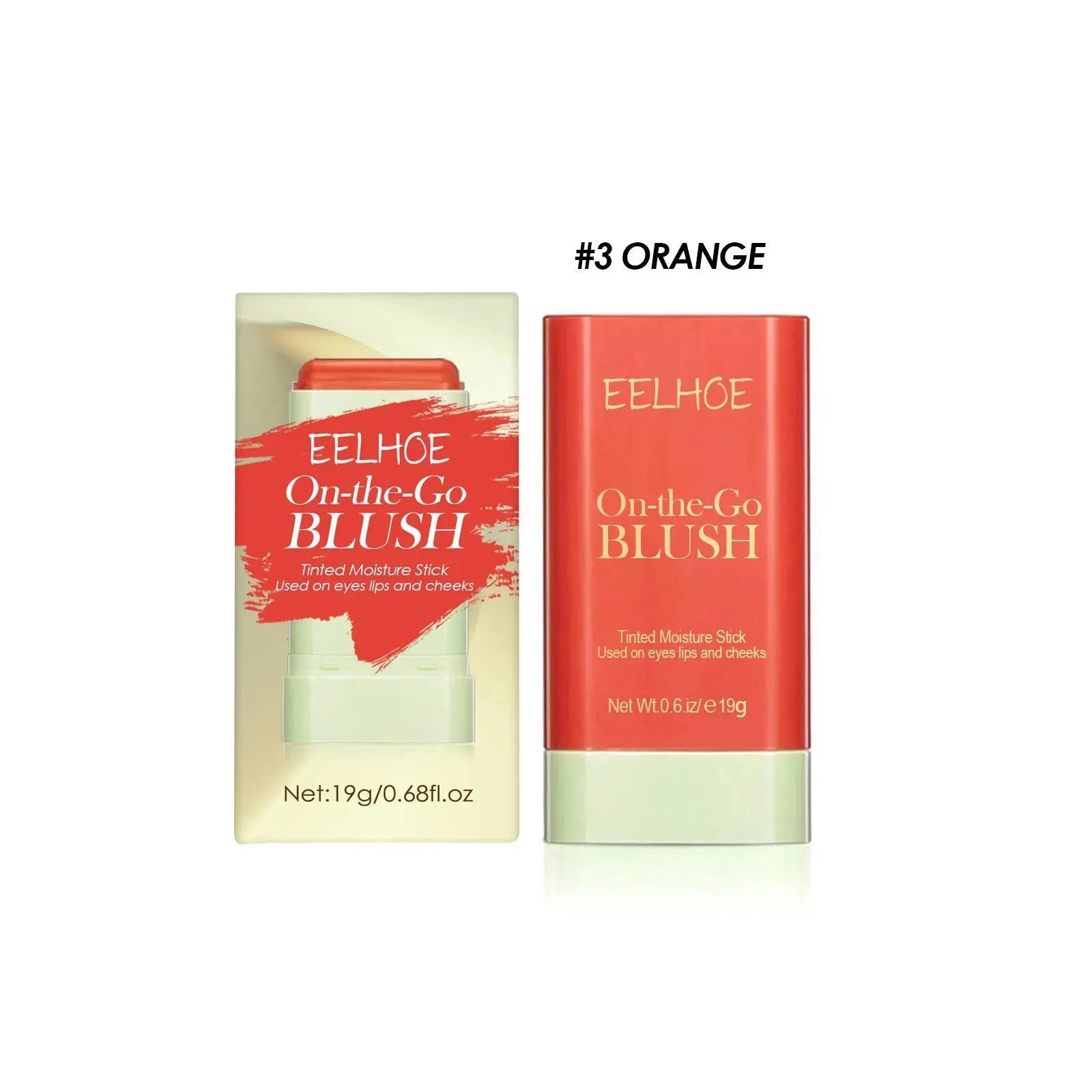 Brightening And Repairing Three-dimensional Highlight Delicate Waterproof Multifunctional Blush Stick - Bellarte Enchanté Brightening And Repairing Three-dimensional Highlight Delicate Waterproof Multifunctional Blush Stick