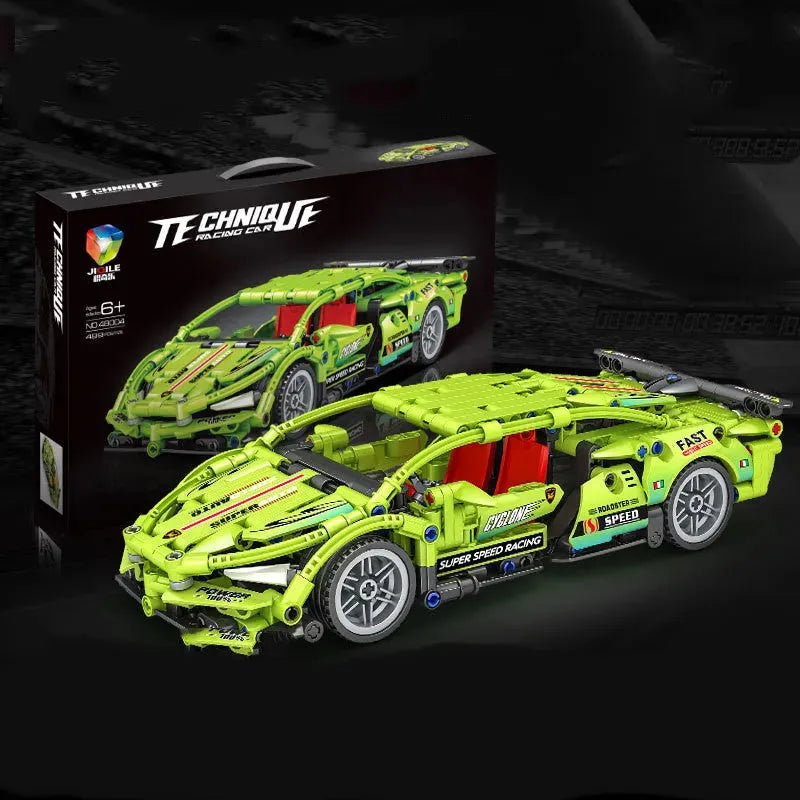 Building Blocks Educational Assembled Racing Model - Bellarte Enchanté Building Blocks Educational Assembled Racing Model