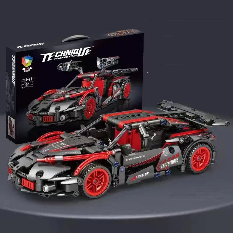 Building Blocks Educational Assembled Racing Model - Bellarte Enchanté Building Blocks Educational Assembled Racing Model