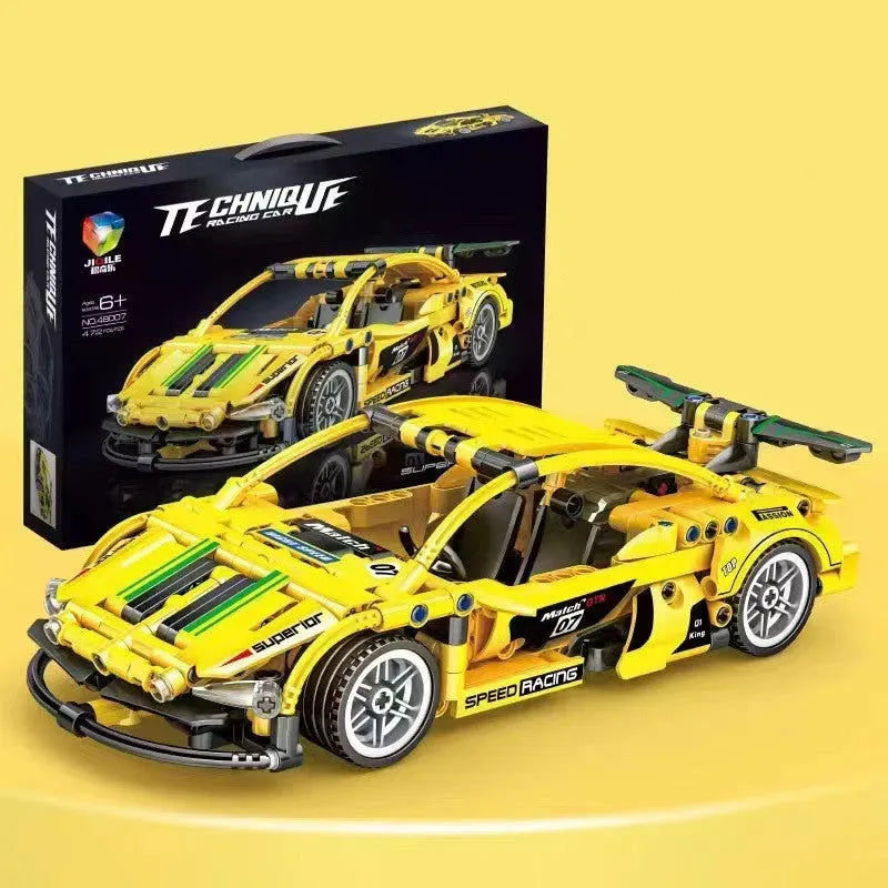 Building Blocks Educational Assembled Racing Model - Bellarte Enchanté Building Blocks Educational Assembled Racing Model