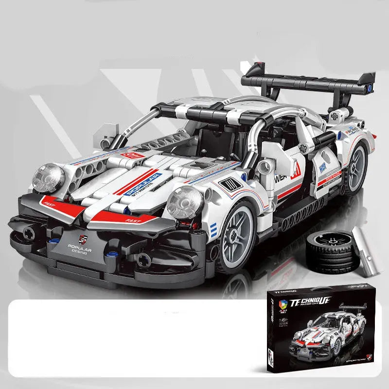 Building Blocks Educational Assembled Racing Model - Bellarte Enchanté Building Blocks Educational Assembled Racing Model