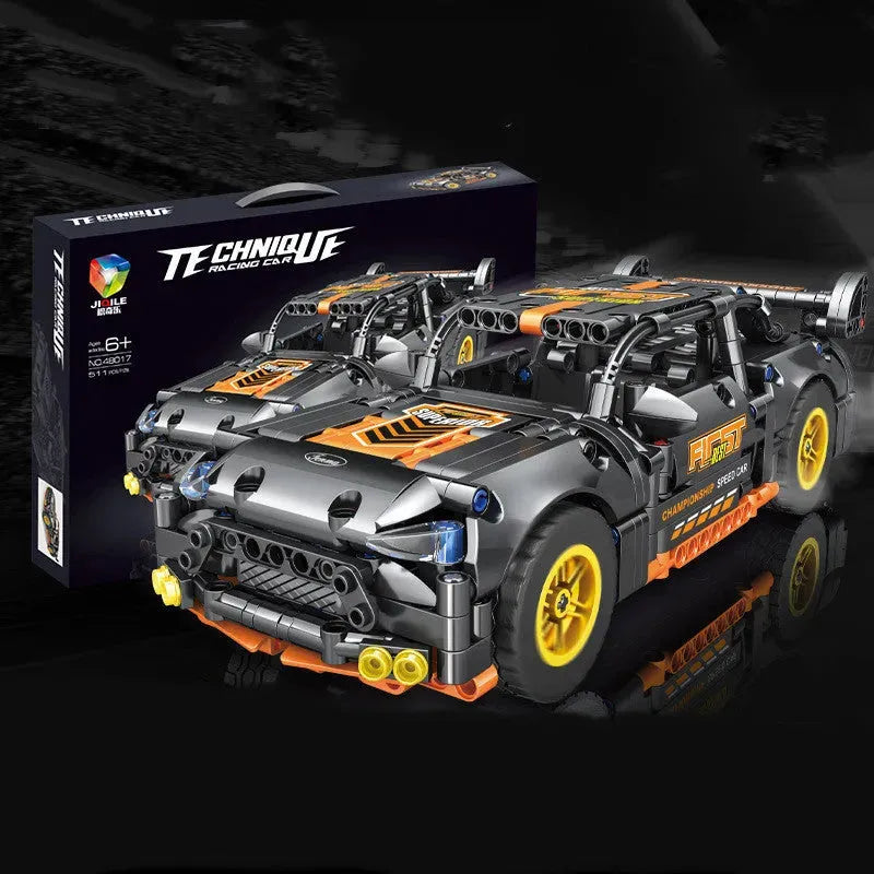 Building Blocks Educational Assembled Racing Model - Bellarte Enchanté Building Blocks Educational Assembled Racing Model