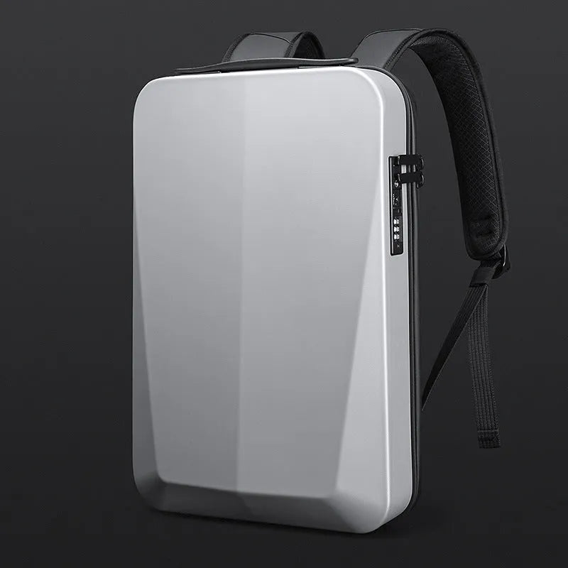 Business Backpack Men's Plastic Hard Case Computer Bag - Bellarte Enchanté Business Backpack Men's Plastic Hard Case Computer Bag