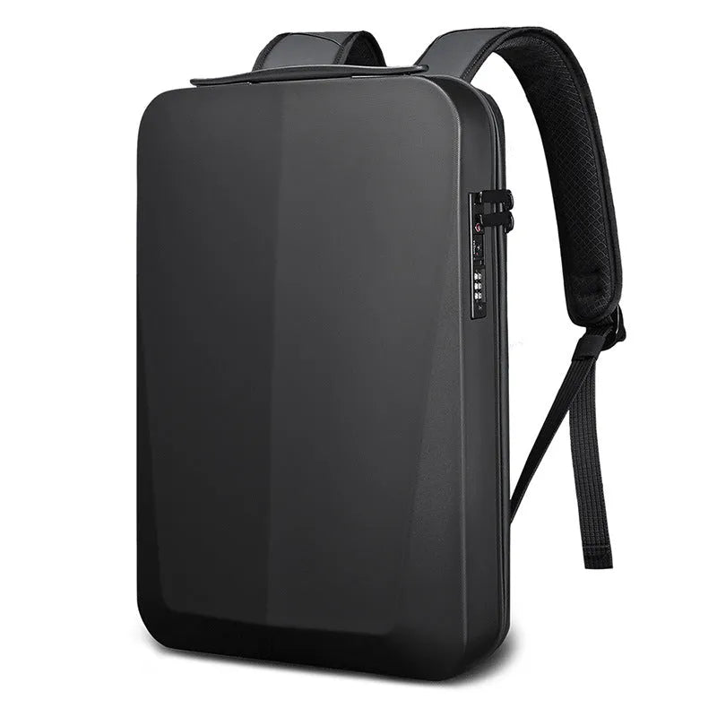Business Backpack Men's Plastic Hard Case Computer Bag - Bellarte Enchanté Business Backpack Men's Plastic Hard Case Computer Bag