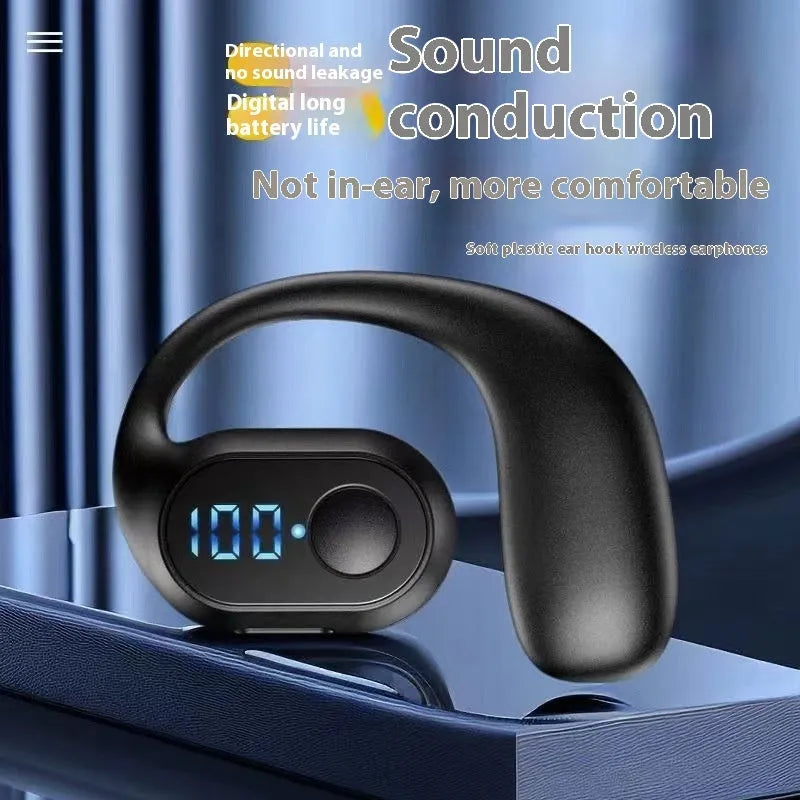 Business Wireless Headset Ear-mounted Non In-ear Smart Digital Display - Bellarte Enchanté Business Wireless Headset Ear-mounted Non In-ear Smart Digital Display