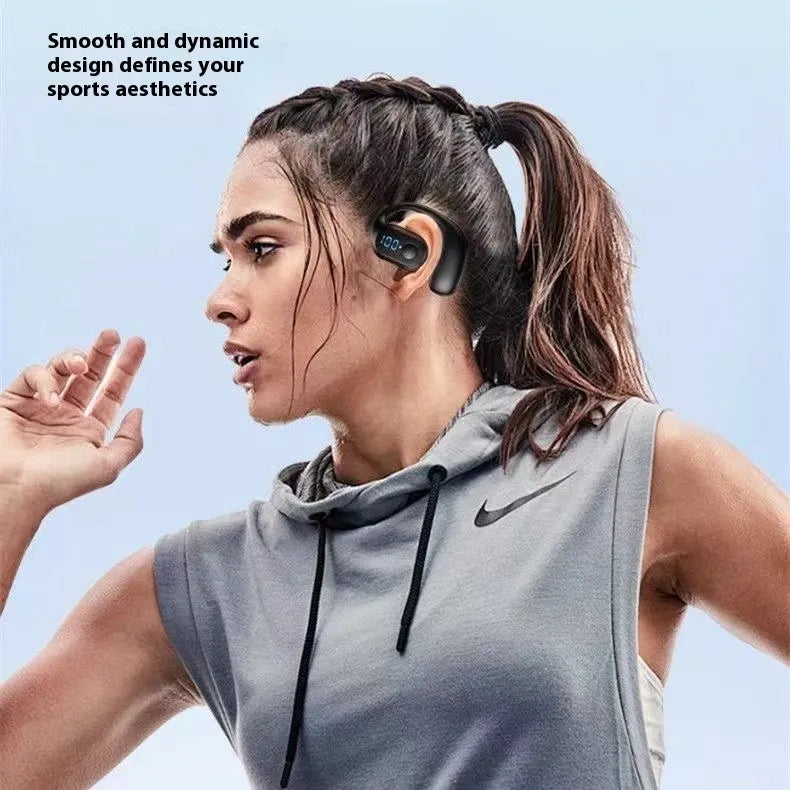 Business Wireless Headset Ear-mounted Non In-ear Smart Digital Display - Bellarte Enchanté Business Wireless Headset Ear-mounted Non In-ear Smart Digital Display