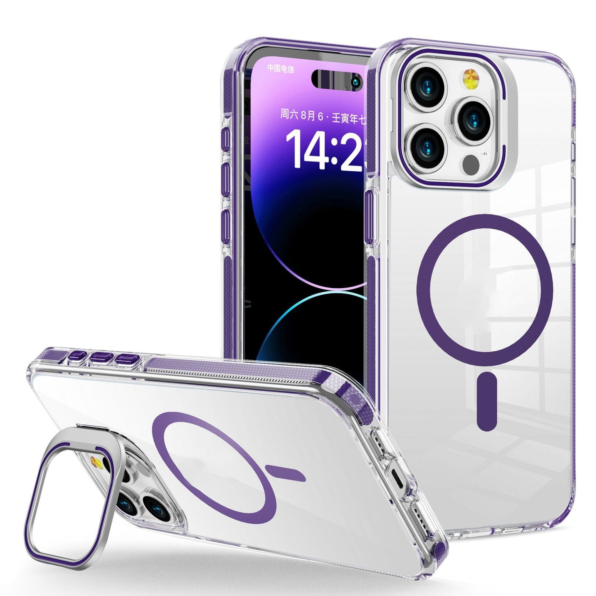 Metal Invisible Frame Bracket Transparent