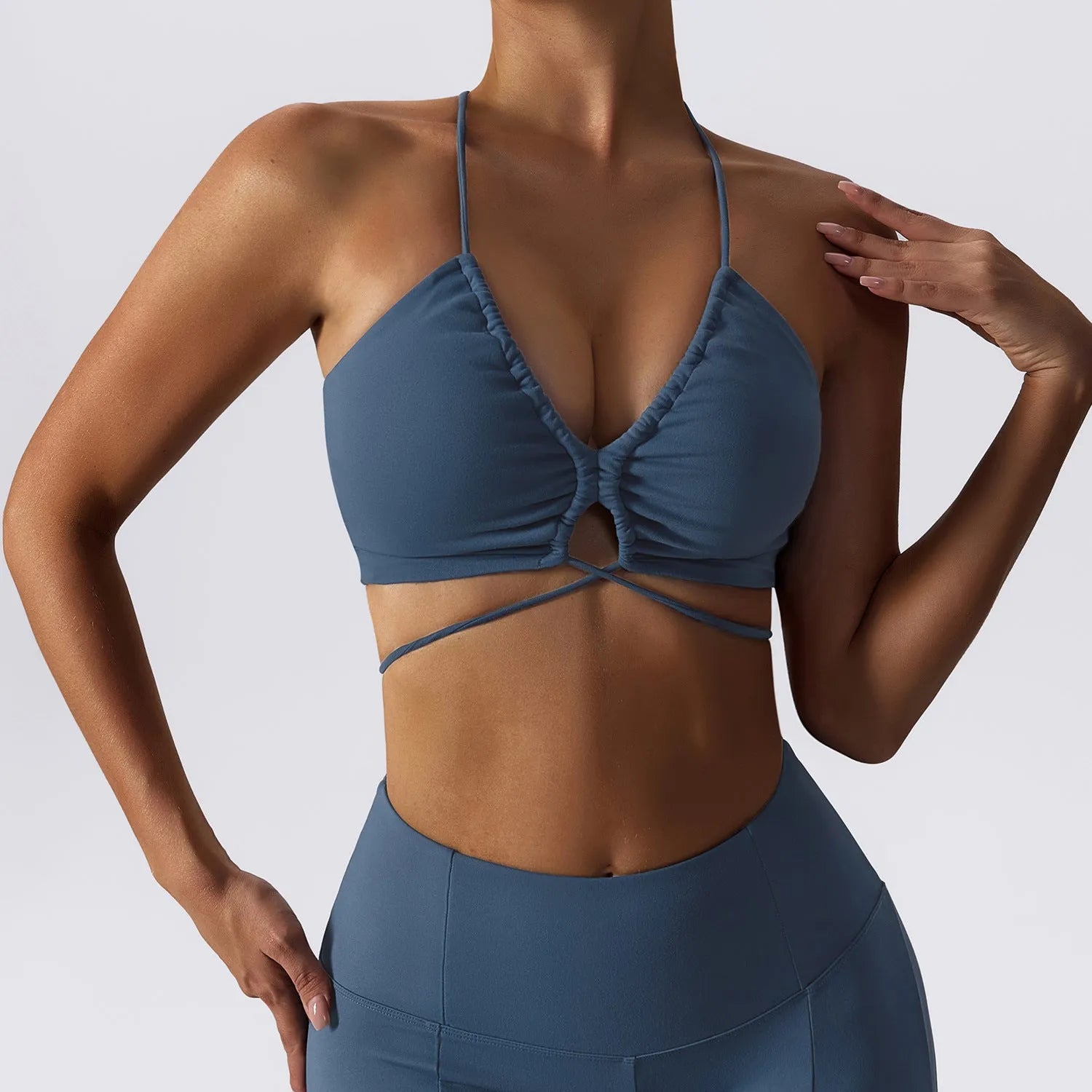 Camisole Yoga Bra Outer Wear Strap Beauty Back Suit - Bellarte Enchanté Camisole Yoga Bra Outer Wear Strap Beauty Back Suit