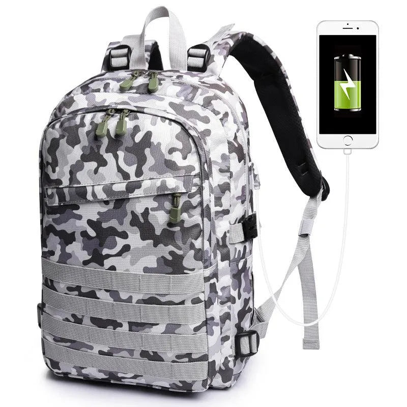 Camouflage backpack schoolbag - Bellarte Enchanté Camouflage backpack schoolbag