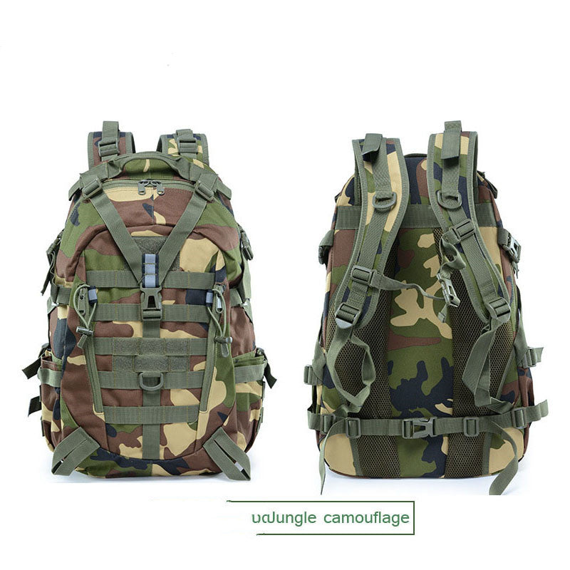 Camouflage Tactical Bag Backpack Double Shoulder Sports Backpack Can Hang Waist Bag - Bellarte Enchanté Camouflage Tactical Bag Backpack Double Shoulder Sports Backpack Can Hang Waist Bag