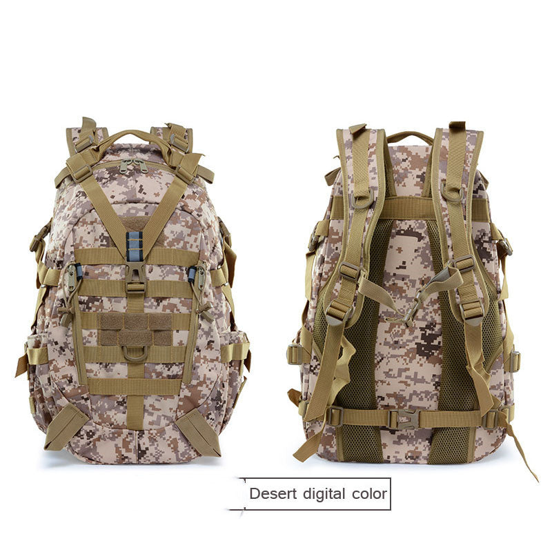 Camouflage Tactical Bag Backpack Double Shoulder Sports Backpack Can Hang Waist Bag - Bellarte Enchanté Camouflage Tactical Bag Backpack Double Shoulder Sports Backpack Can Hang Waist Bag