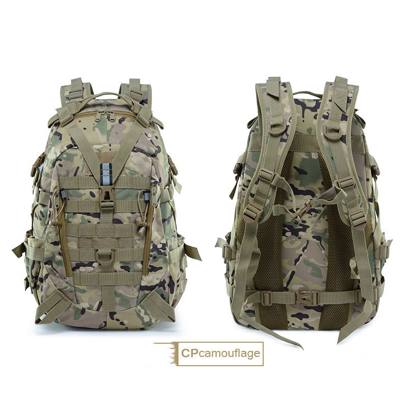 Camouflage Tactical Bag Backpack Double Shoulder Sports Backpack Can Hang Waist Bag - Bellarte Enchanté Camouflage Tactical Bag Backpack Double Shoulder Sports Backpack Can Hang Waist Bag