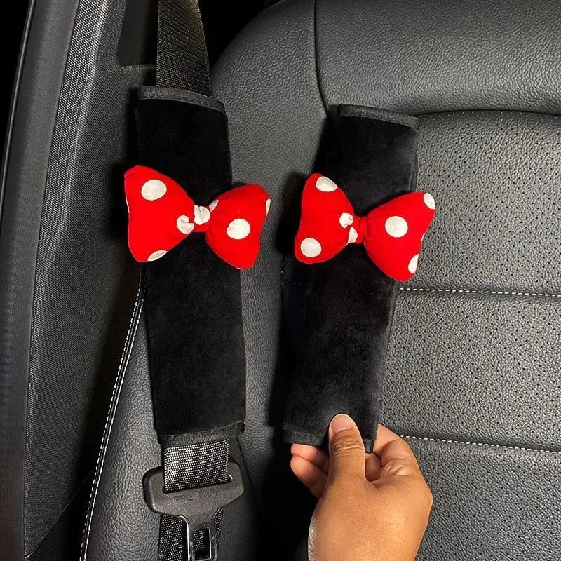 Car Accessories Seat Belt Shoulder Cover Extended Cute Interior - Bellarte Enchanté Car Accessories Seat Belt Shoulder Cover Extended Cute Interior