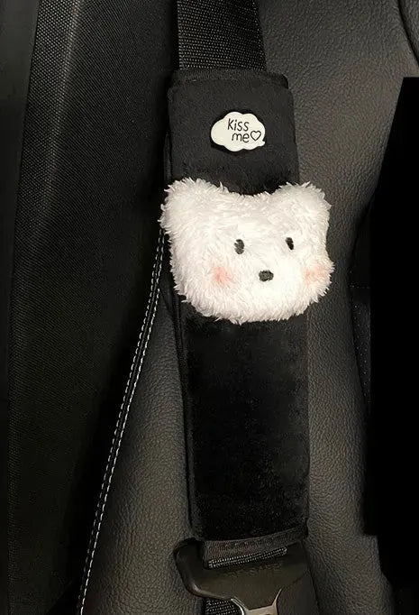 Car Accessories Seat Belt Shoulder Cover Extended Cute Interior - Bellarte Enchanté Car Accessories Seat Belt Shoulder Cover Extended Cute Interior