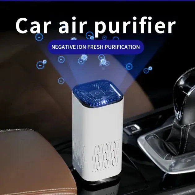 Car Air Purifier Portable Negative Ion Generator - Bellarte Enchanté Car Air Purifier Portable Negative Ion Generator