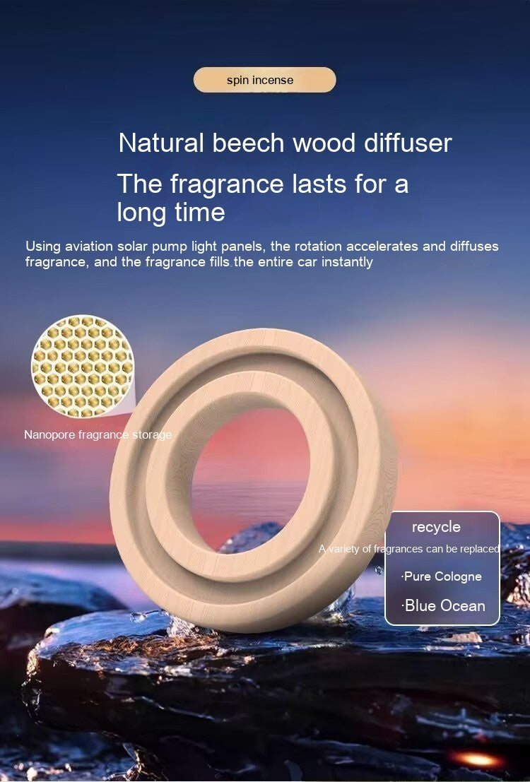 Car Aromatherapy Solar Decoration Perfume - Bellarte Enchanté Car Aromatherapy Solar Decoration Perfume