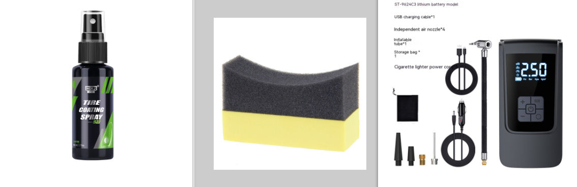 Car Inflatable Portable Digital Display Electric Inflatable - Bellarte Enchanté Car Inflatable Portable Digital Display Electric Inflatable