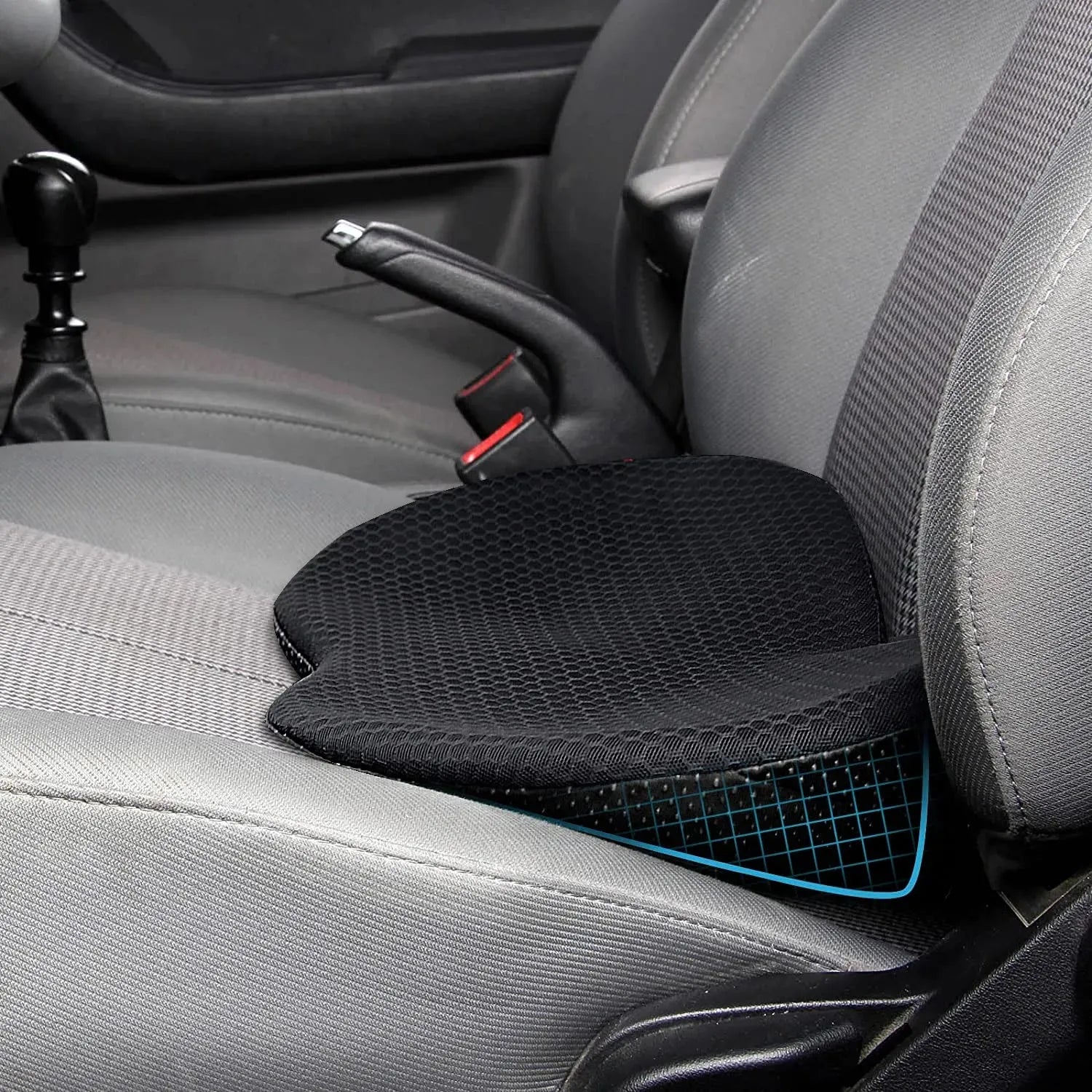 Car Seat Cushion Is Thickened And The Main Driver Increased - Bellarte Enchanté Car Seat Cushion Is Thickened And The Main Driver Increased