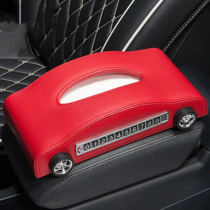Car Tissue Box Car Interior Supplies Multifunctional - Bellarte Enchanté Car Tissue Box Car Interior Supplies Multifunctional