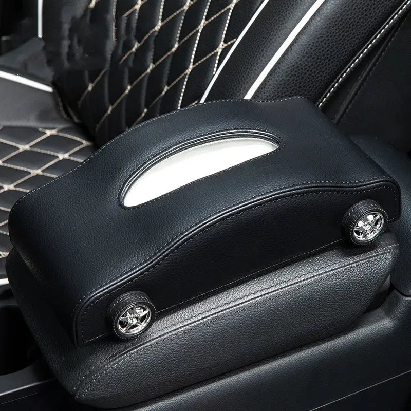 Car Tissue Box Car Interior Supplies Multifunctional - Bellarte Enchanté Car Tissue Box Car Interior Supplies Multifunctional