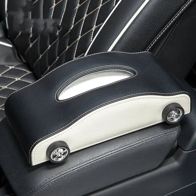 Car Tissue Box Car Interior Supplies Multifunctional - Bellarte Enchanté Car Tissue Box Car Interior Supplies Multifunctional