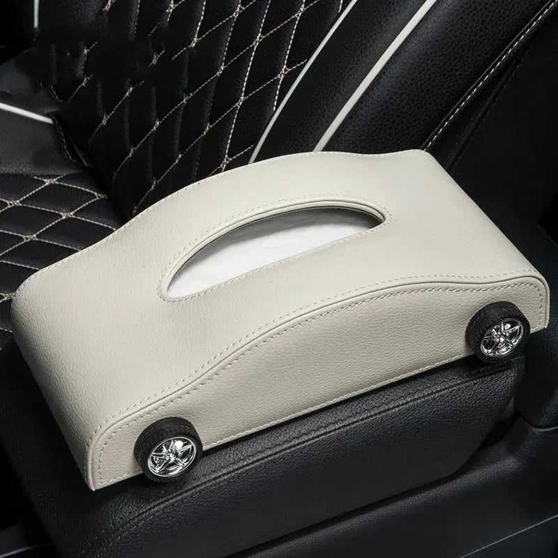 Car Tissue Box Car Interior Supplies Multifunctional - Bellarte Enchanté Car Tissue Box Car Interior Supplies Multifunctional
