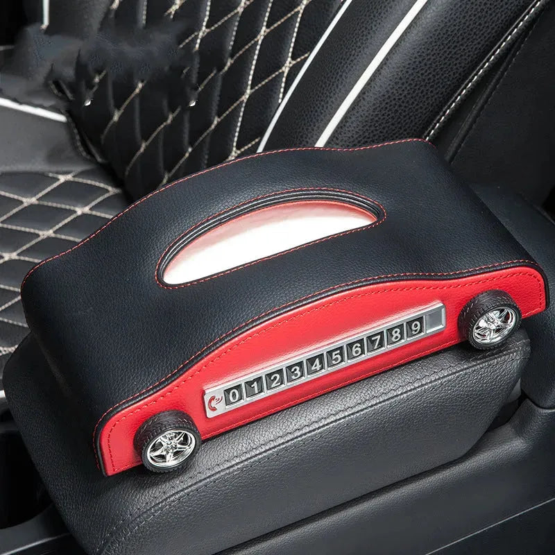 Car Tissue Box Car Interior Supplies Multifunctional - Bellarte Enchanté Car Tissue Box Car Interior Supplies Multifunctional
