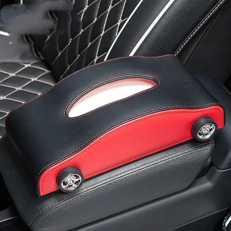 Car Tissue Box Car Interior Supplies Multifunctional - Bellarte Enchanté Car Tissue Box Car Interior Supplies Multifunctional
