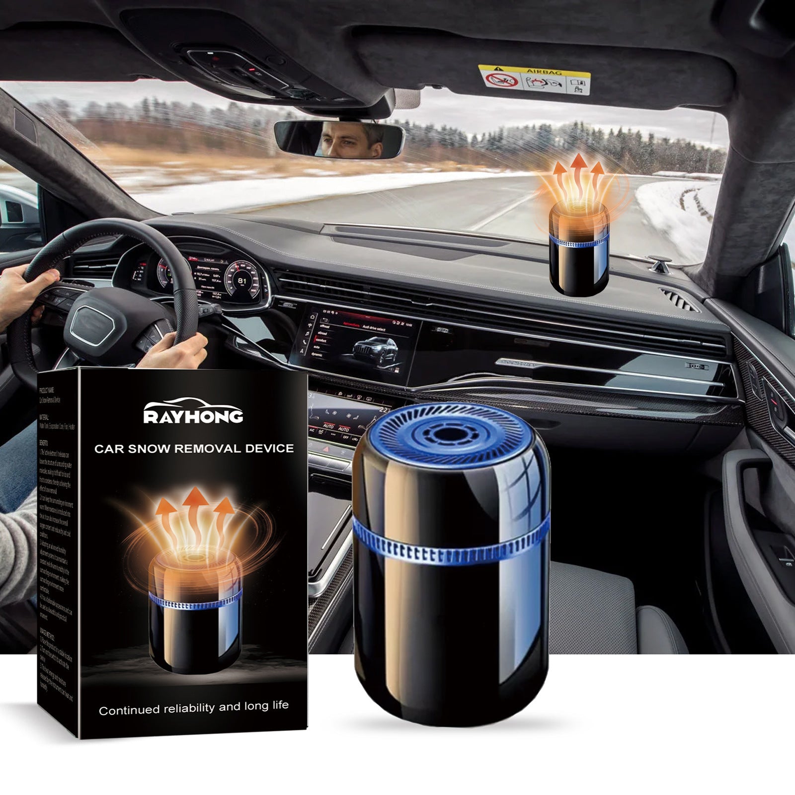 Car Windshield Anti-icing Defrost Artifact Fast Snow Melting Convenient Snow Removal Tool - Bellarte Enchanté Car Windshield Anti-icing Defrost Artifact Fast Snow Melting Convenient Snow Removal Tool