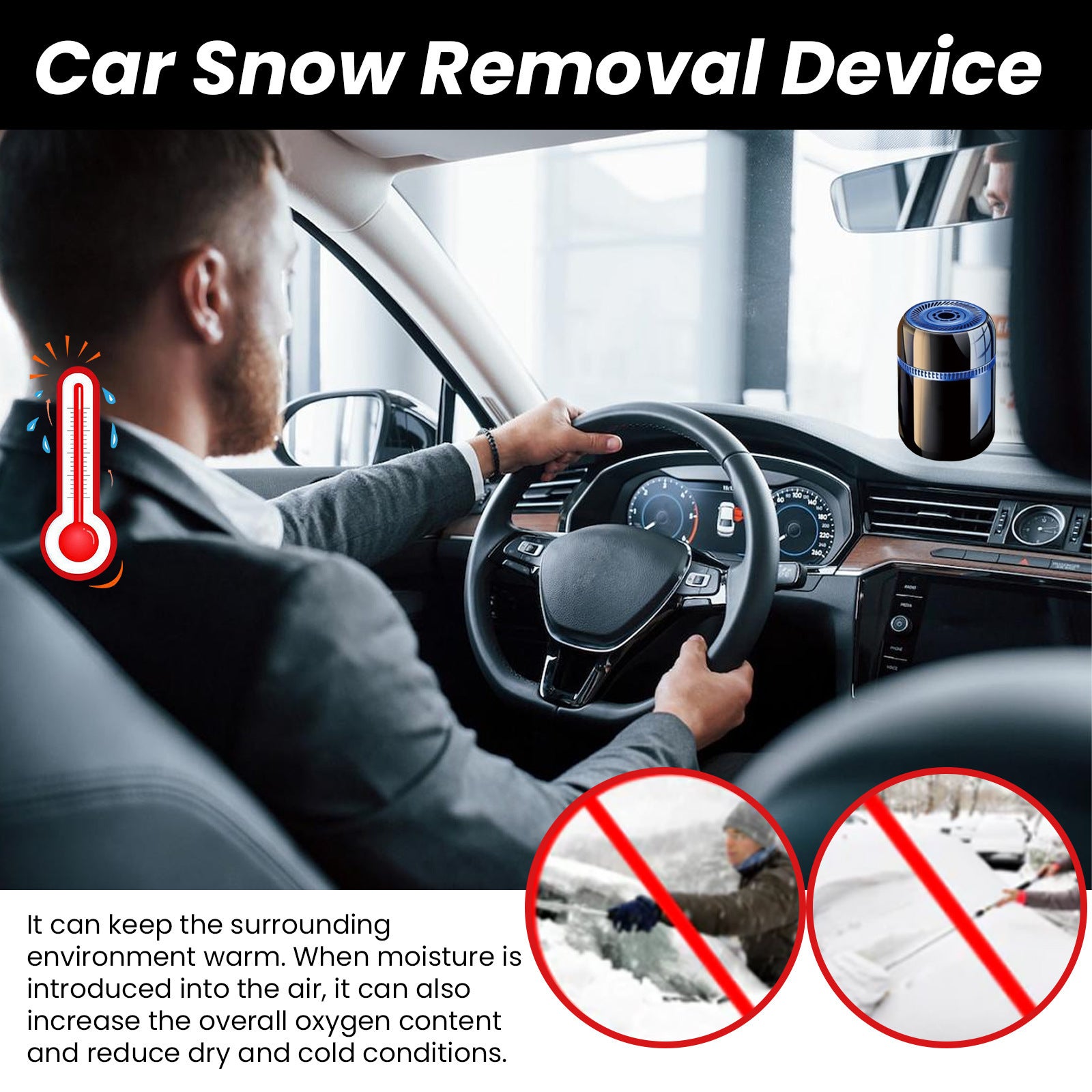 Car Windshield Anti-icing Defrost Artifact Fast Snow Melting Convenient Snow Removal Tool - Bellarte Enchanté Car Windshield Anti-icing Defrost Artifact Fast Snow Melting Convenient Snow Removal Tool