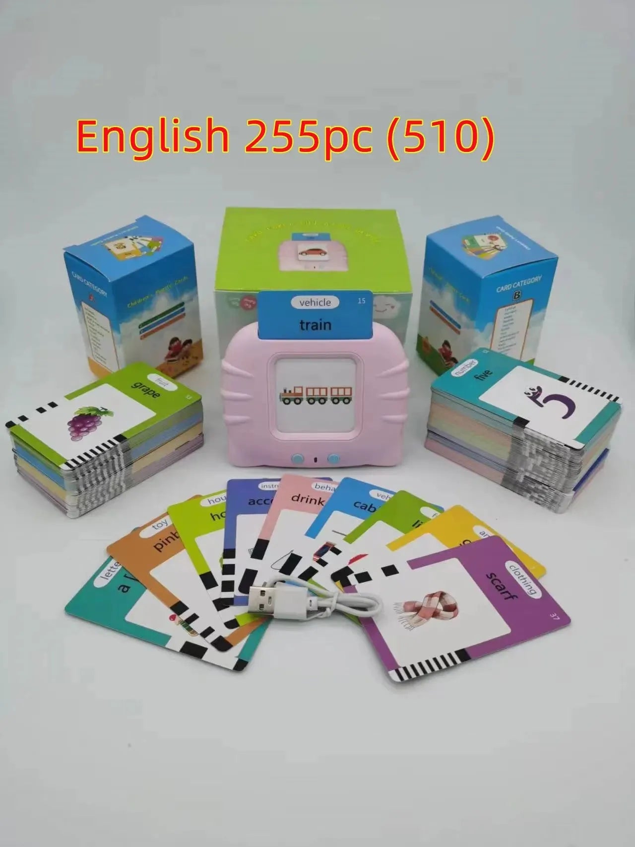 Card Early Education Children's Enlightenment English Learning Machine - Bellarte Enchanté Card Early Education Children's Enlightenment English Learning Machine