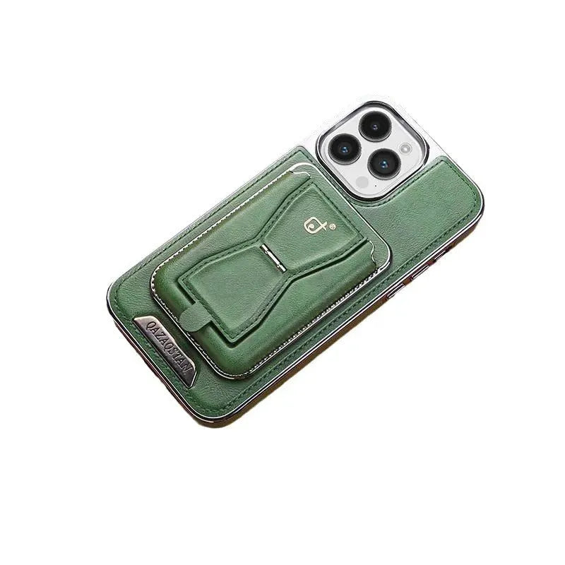 Card Holder Bracket Magnetic Suction Phone Case - Bellarte Enchanté Card Holder Bracket Magnetic Suction Phone Case