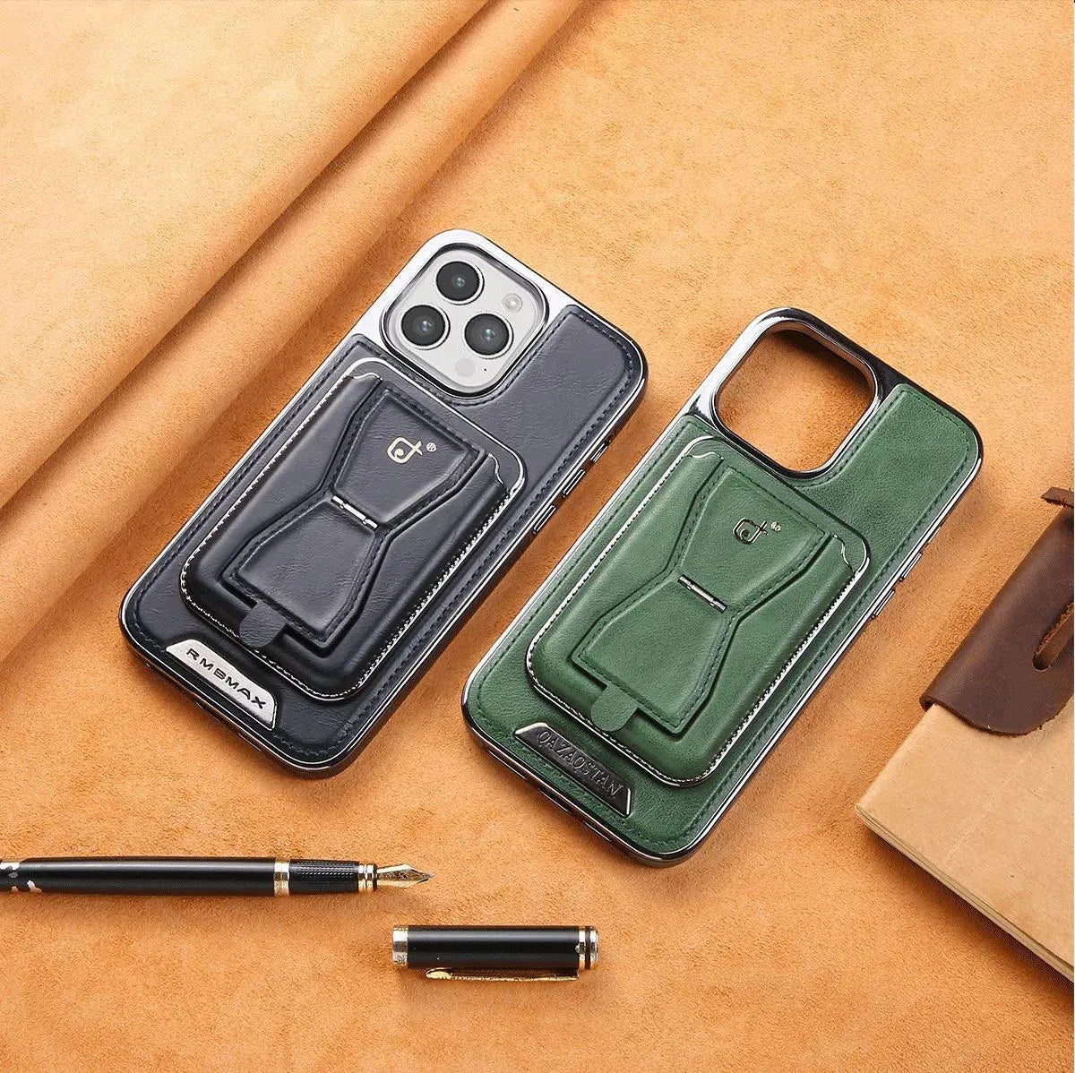 Card Holder Bracket Magnetic Suction Phone Case - Bellarte Enchanté Card Holder Bracket Magnetic Suction Phone Case