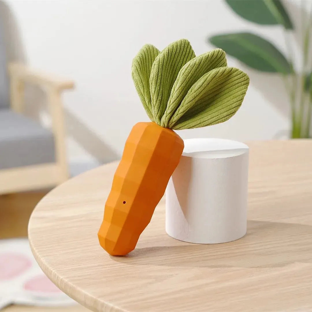 Carrot Pet Bite-resistant Vocal Rubber Toy - Bellarte Enchanté Carrot Pet Bite-resistant Vocal Rubber Toy