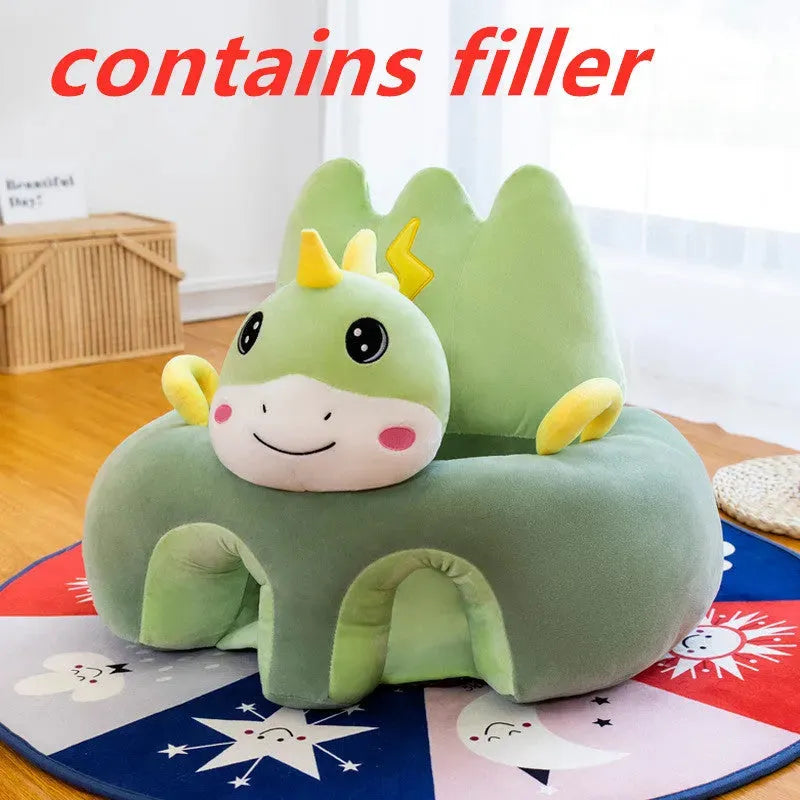 Cartoon Baby Learning Seat, Infant Child Learning To Make Sofa - Bellarte Enchanté Cartoon Baby Learning Seat, Infant Child Learning To Make Sofa