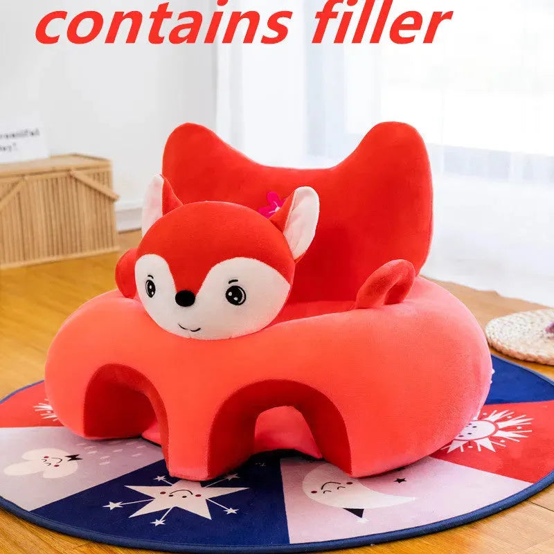 Cartoon Baby Learning Seat, Infant Child Learning To Make Sofa - Bellarte Enchanté Cartoon Baby Learning Seat, Infant Child Learning To Make Sofa