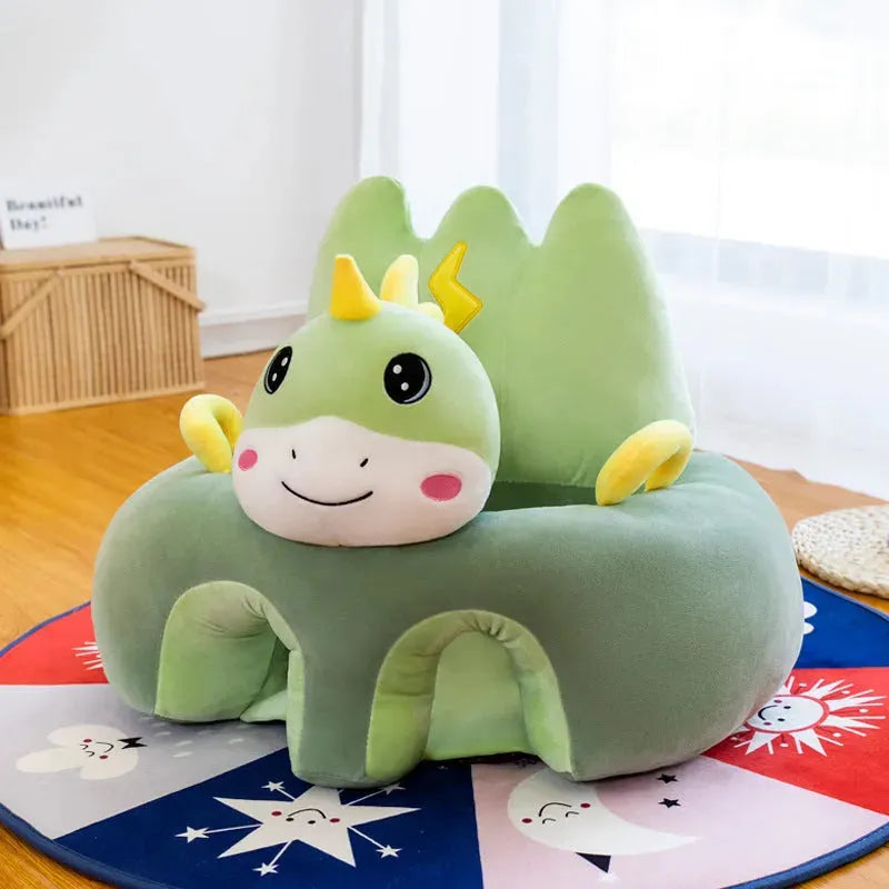 Cartoon Baby Learning Seat, Infant Child Learning To Make Sofa - Bellarte Enchanté Cartoon Baby Learning Seat, Infant Child Learning To Make Sofa